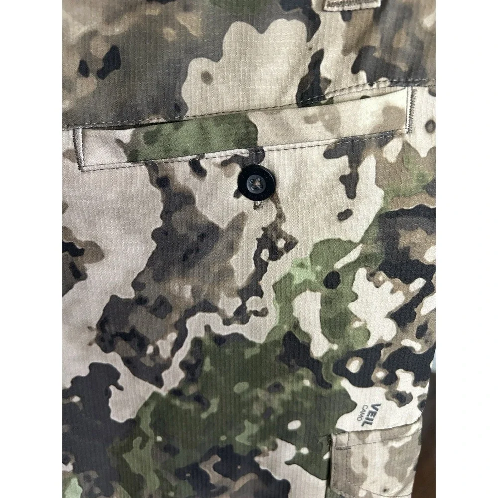 Boy's Size Medium 10-12 Magellan Outdoors Hunting Pants Veil Camo Convertible